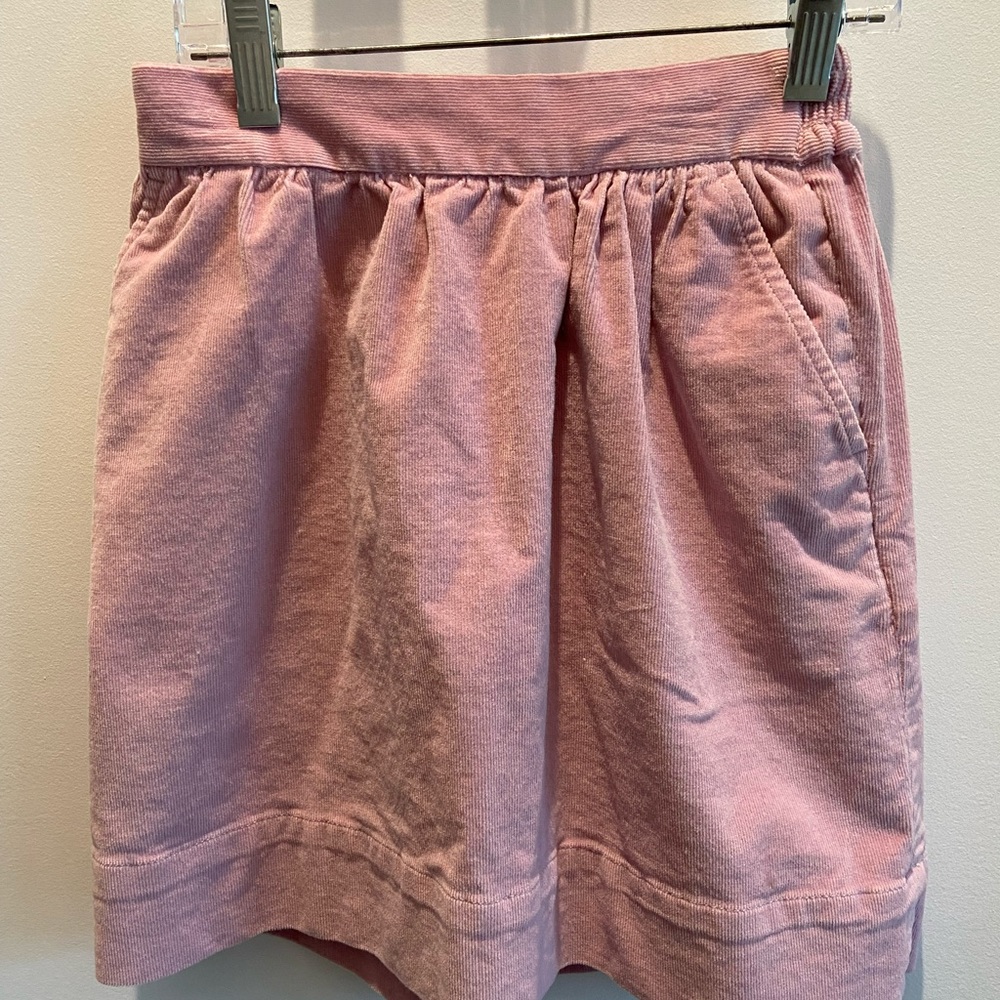 Crewcuts sz 10 pink corderoy skirt